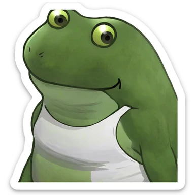 Light tank top sticker