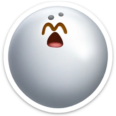 Bowling ball wearing tighty whities sticker