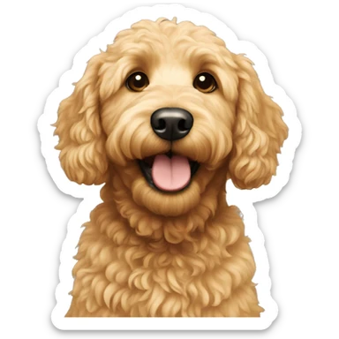 Golden doodle  sticker