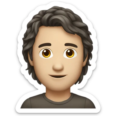 Kirill-dark=hair-programmer sticker