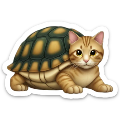 Cat écailles de tortue sticker
