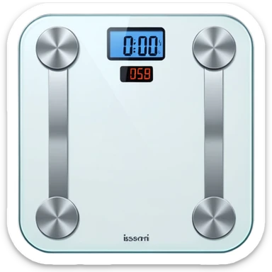 pesa de baño sticker