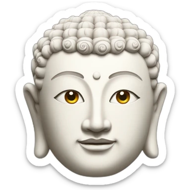 Buddha sticker
