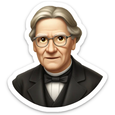 American author and co-founder of the Seventh-day Adventist Church - Ellen G. White sticker