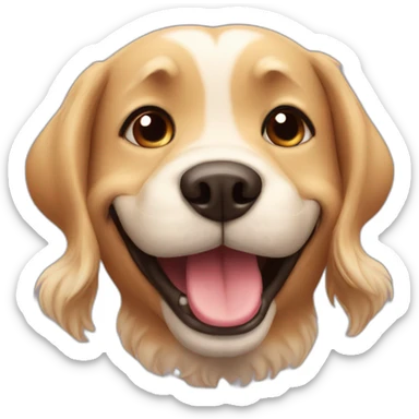 cute dog happy sticker