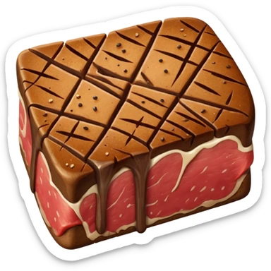 No puedo encontrar el bistec. sticker