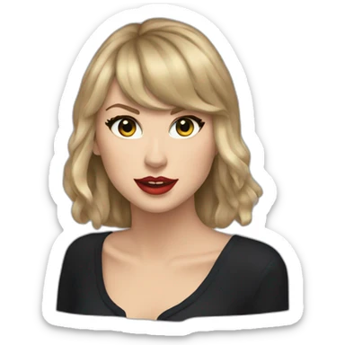 Taylor swift midnights album sticker