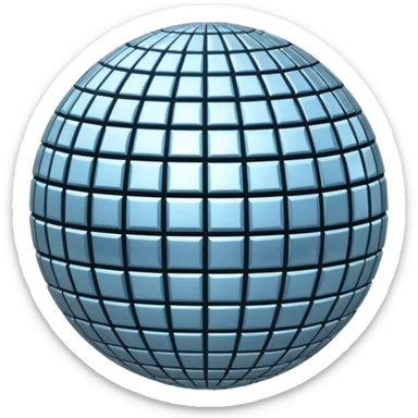 disco ball sticker
