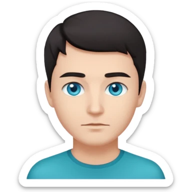 🩵+🔵+♂️ sticker