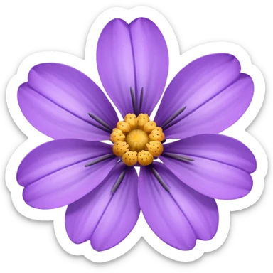 lavanda flower sticker
