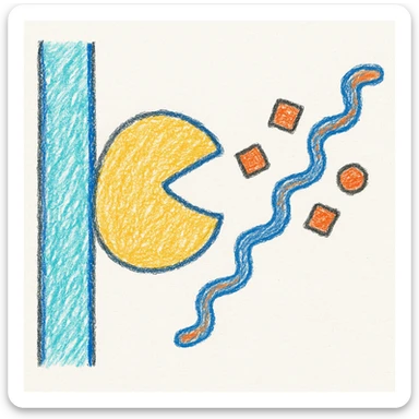 Ultra-detailed illustration of enzyme digestion: amylase breaking starch into sugars near a cell membrane. Clean white background, no text. Scientific but simple sticker