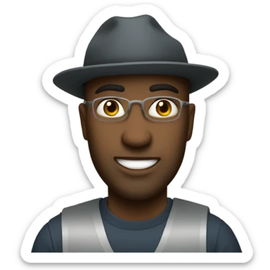 Copenhagen style sticker