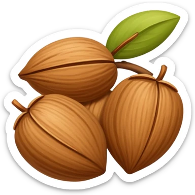 Almond sticker