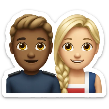 norway and denmark sticker