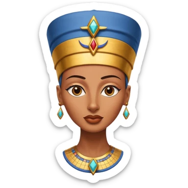 Nefertiti sticker