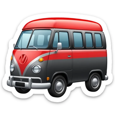I need an emoji depicting the A-Team's van sticker