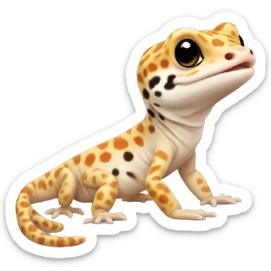 leopard gecko sticker