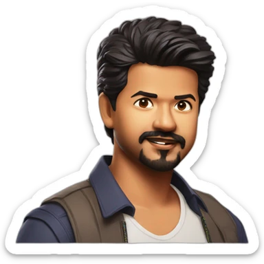 Thalapathy vijay sticker