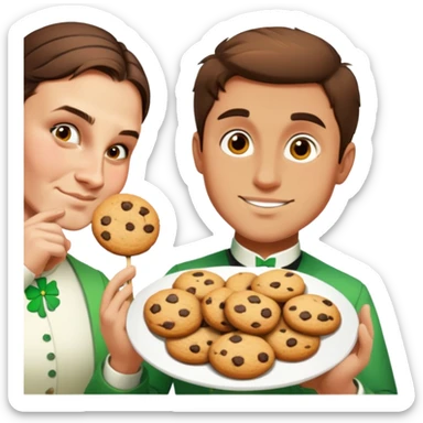 Irish Cookie sticker