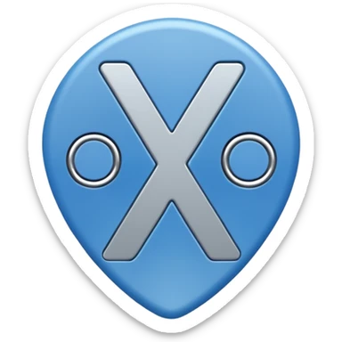 bluetooth icon (no human) sticker