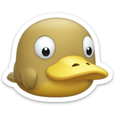 Saddens Psyduck sticker