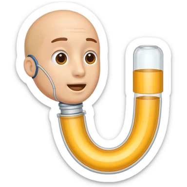 tracheal tube sticker