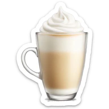 Bianco latte perfume  sticker