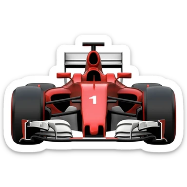 f1 car sticker