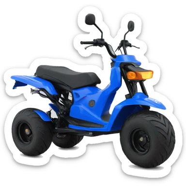 Competition quad sticker