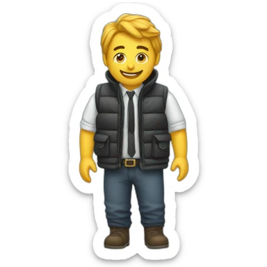 gilet par balle sticker