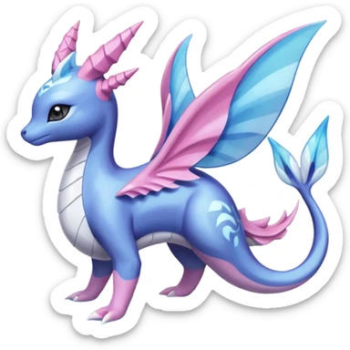 Lapras-Meloetta-Vaporeon-Dialga-Suicune-fusion sticker