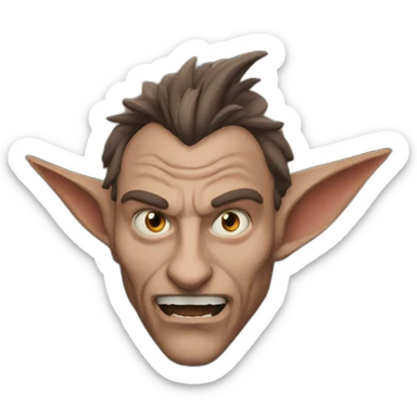 Démon renard 99m queu sticker