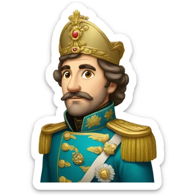 Nicholas russian tsar sticker