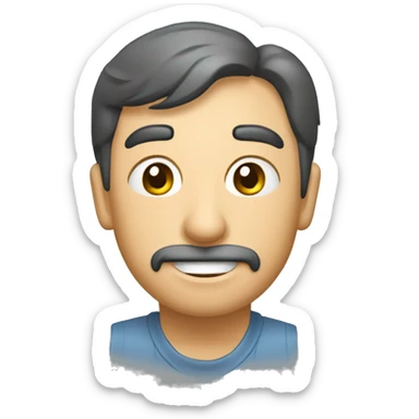 Un ladrón con una bolsa de dinero  sticker