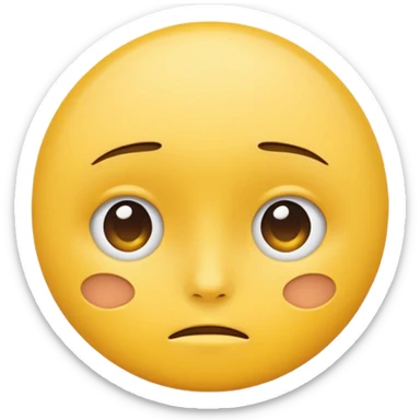 Expressionless Face emoji sticker