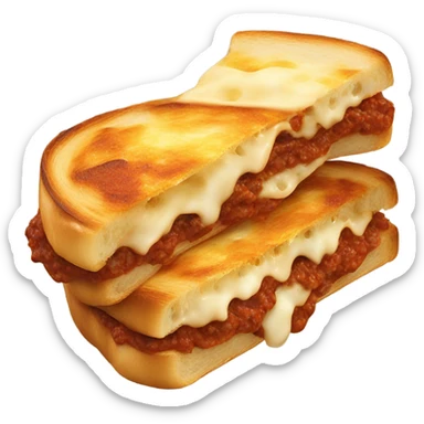 one panini Bolognese with cheese  sticker