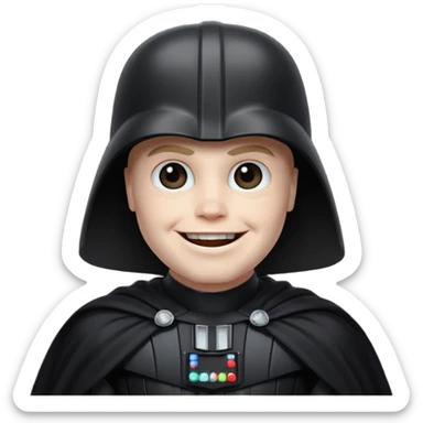 Darth vader cheers sticker