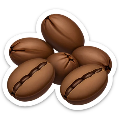 Espresso beans three sticker