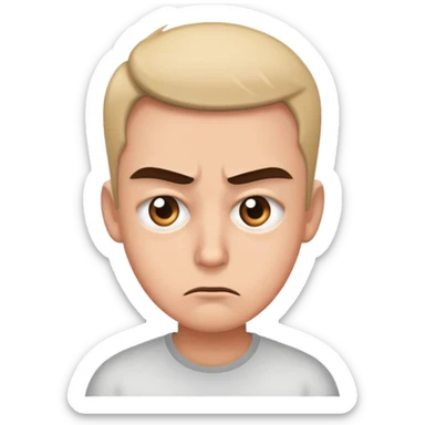 Stern mit zuckendem auge sticker