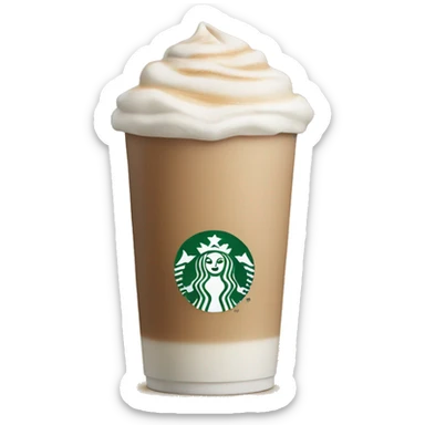 starbucks chai latte sticker