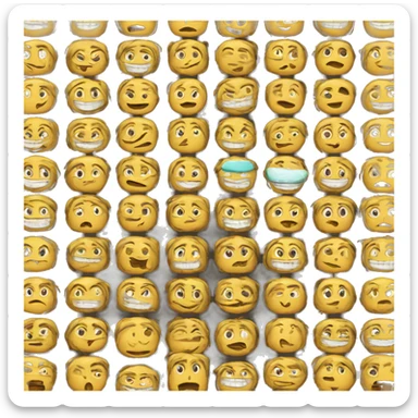 Hundred Points emoji but instead of 100 make 60 sticker