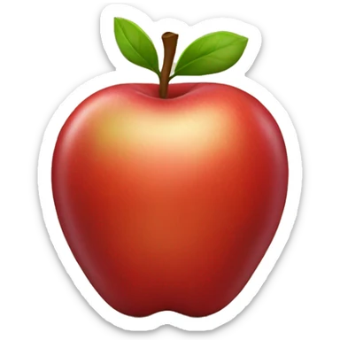 Apple sticker