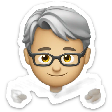 Daniel Jackson from Stargate reading a book sticker