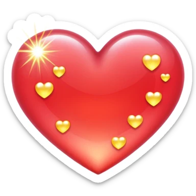 Love sparkling  sticker
