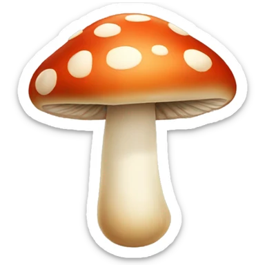 mushroom  sticker