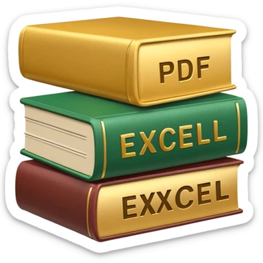 I want to be create a emojis of real symbol of word, ppt, pdf, excel. Create those emojis sticker