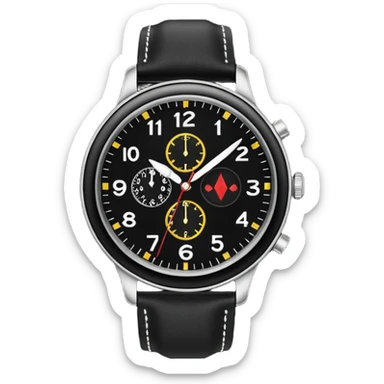 black watch black cordon sticker