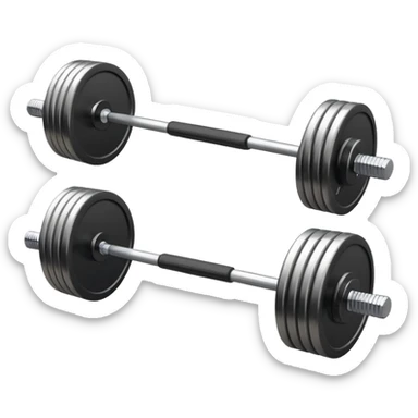 Barbell sticker