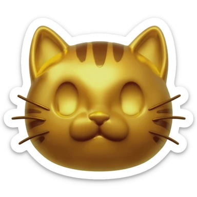 Dragon cat meat balls sticker