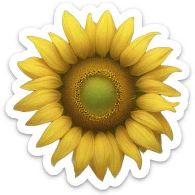 moonlit sunflower tarot reading sticker